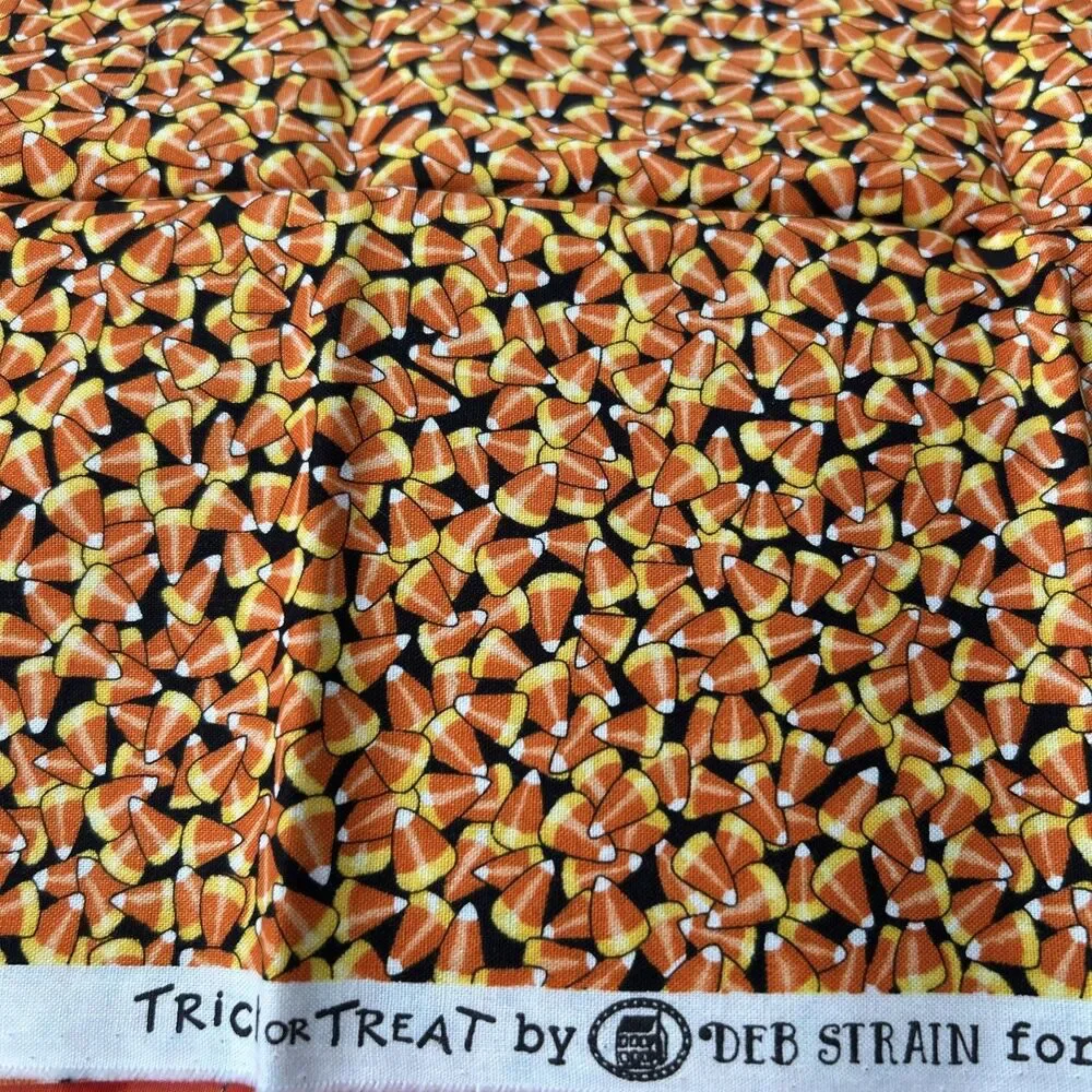 Witchy Poo by Deb Grogan Halloween Theme Cotton Quilting Fabric Lot 6 Pc
